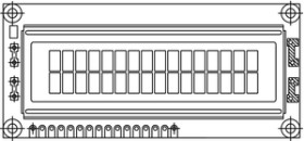 LCD-016N002J 16 x 2 Character LCD