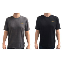 Stanley STW40026-123 T-Shirt Twin Pack Grey &amp; Black - XL