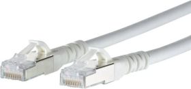 kabel LAN Metz Connect 1308453088-E, 1 szt., RJ45, CAT 6a, S/FTP, 3.00 m, biały