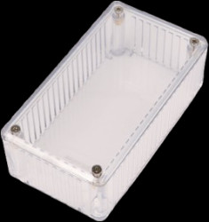PC enclosure, (L x W x H) 120 x 65 x 40 mm, colorless, IP54, 1591CTCL