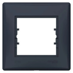 Sedna Ramka pojedyncza IP44 grafit SDN5810570
