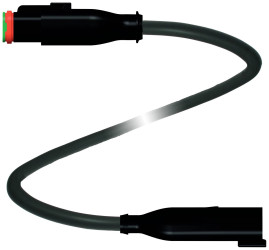 Pepperl+Fuchs 70116662 Złącze konfekcjonowane czujnika/aktuatora DT4S-G-BK5M-PUR-O1-DT4P-G, piny: 4, 4, 5 m, 1 szt.