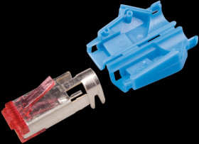 H7641.7 Hirose RJ45 connector Cat-6, TM21, blue