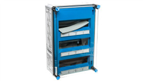 Skrzynka Modułowa Mi, Ip 65, Wlk.3 - 3X12 Modułów, Z Zaciskami Fixconnect Mi...