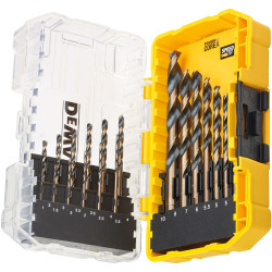 DEWALT DT70728-QZ DT70728 BLACK&amp;GOLD HSS Drill Set, 19 Piece