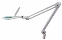 UM271.33LED Lupa z podświetlaniem LED, z wysięgnikiem - przykręcana - soczewka 3 dioptrie (około 1.75x)