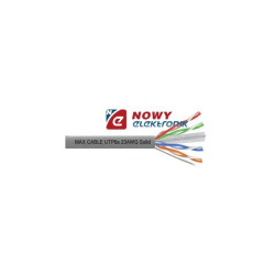 Przewód LAN UTP-6 Drut CCA MAXCABLE
