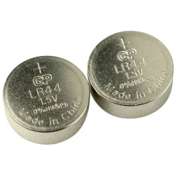GP 76ASTD222C2 Button Cell Alkaline Battery LR44 1.5V 2 pieces 110mAh