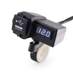 LAD.MOTOCYKL 2XUSB 3.1A +WOLT