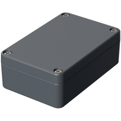 BOPLA 01102000 Euromas A Casing Aluminium splash-protected silver-grey