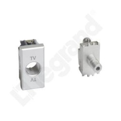 AXOLUTE - Gniazdo TV-SAT typ F - 1 moduł H4202F