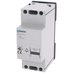 Siemens 4AC32140 bell transformer 8V/12V/24V AC 2A PTC Fuse protection