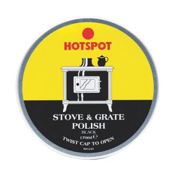 Hotspot HS201100 Black Stove &amp; Grate Polish Tin 170g