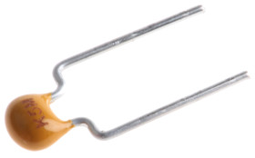 Wielowarstwowy kondensator ceramiczny (MLCC) 100nF 50V dc Z5U ±20% THT KEMET