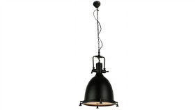 Lampa Vintage84 Czarna 1Xe27 Fi320 Xh600 X 1500 Wisząca Metal