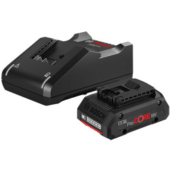 Bosch 1600A01U7V ProCORE18V 4.0Ah Battery &amp; Charger Starter Kit 18V