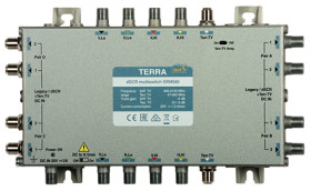 Multiswitch przelotowy SRM-580 Terra klasa A z AGC - aktywny tor TV Digital SCR/Unicable
