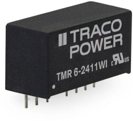 TracoPower TMR 6-2423WI Przetwornica DC/DC, do PCB 24 V/DC 15 V/DC, -15 V/DC 200 mA 6 W Ilość wyjść: 2 x Content 1 szt.