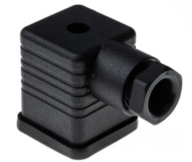 Złącze zaworu elektromagnetycznego A 2P+E 250 V Żeński dławnica M16 Wkręcane Hirschmann