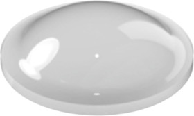 Enclosure feet, cylindrical, PUR, (H x Ø) 2.2 mm x 7.9 mm, transparent, SJ5302A