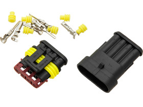 Złącze hermetyczne DC wtyk-gniazdo 4pin OH-4