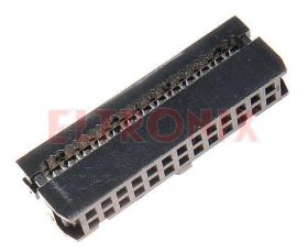 GNIAZDO IDC26=FC26SR ZACISKANE NA PRZEWÓD r=2.54mm