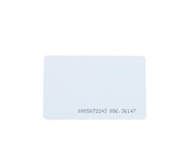 Karta zbliżeniowa UNIQUE TK4100 EM - RFID / NFC - 125KHz - do domofonów, alarmów, rejestracji czasu pracy.