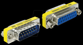 65481 Adaptor Sub-D 15Pin plug/jack