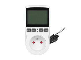 Termostat z gniazdem 230V Eurokomp