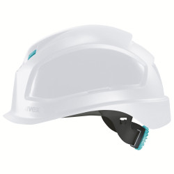 Kask ochronny, Biały, HDPE, Krótki, uvex pheos B-S-WR