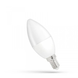 Żarówka LED ŚWIECOWA E-14 230V 8W WW SPECTRUM