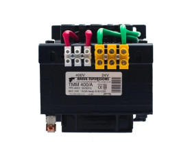 Transformator 1-fazowy bezpieczeństwa TMM 400/A 400/ 24V 16,6A, Ta 40, 16224-9967