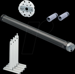 410243300 Tubular motor set SE Pro 1/10, electronic, 15 Nm, SW40