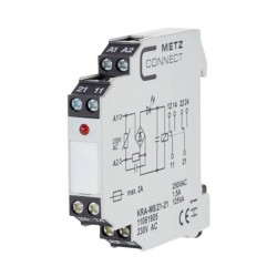Metz Connect 11061905 Coupler 230V 2 Change-Overs Screw Terminals