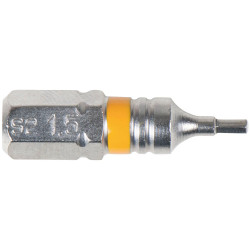 KS Tools 918.3401 1/4&quot; Torsionpower Bit Hexagonal, 25mm, 1,5mm
