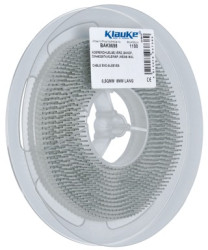 Insulated wire end ferrule, 1.5 mm², 14 mm/8 mm long, DIN 46228-4, black, BAK9728