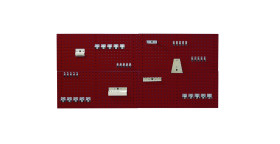 Zestaw uchwytów narzędziowych do montażu na panelu ściennym Uchwyt narzędziowy do panelu ściennego Zestaw haków i