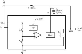 Active-low reset IC with programmable delay and 1% reset threshold