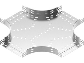 Czwórnik korytka CZKPJ600H42 grubość blachy 1,0mm 143214 BAKS