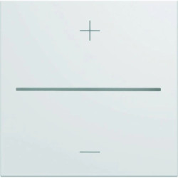 Lumina Płytka czołowa do ściemniacza przyciskowego z Bluetooth biały WXD070P