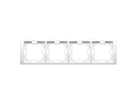 SIMON BASIC NEOS Ramka 4 poczwórna uniwersalna biała BMRC4/11 KONTAKT SIMON