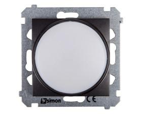 Simon 54 Sygnalizator świetlny LED białeświatło antracyt DSS1.01/48