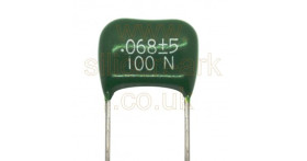 68nF 100V mylar capacitor