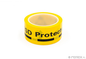 Taśma znakująca PVC z nadrukiem kierunku strefy - na podłogę