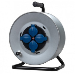 Bęben z gniazdem metalowy MIDI-290 4gn IP44 F-ELE