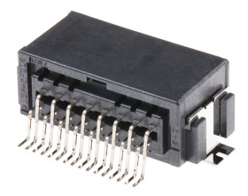 Złącze samochodowe 16-pinowe JST -rzędowe Męski 3A CPT Montaż powierzchniowy Lutowane Złącze CPT