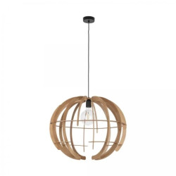 Lampa wisząca z tworzywa i sklejki VENUS WOOD na E27 6888 TK Lighting