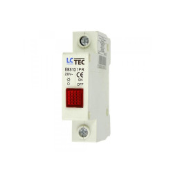 Lampka kontrolna czerwona EBS1D 1P R LC-Tec