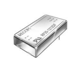 Przetwornica DC/DC 20W; 18-36V IN; 12V OUT; 2kVDC Isolation; RPP20-2412S RECOM; -45'C - 120'C; COTS Military applications