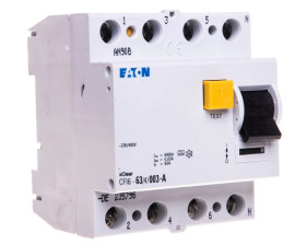 Wyłącznik różnicowoprądowy 4P 63A 0,03A typ A CFI6 63/4/003-A 235796